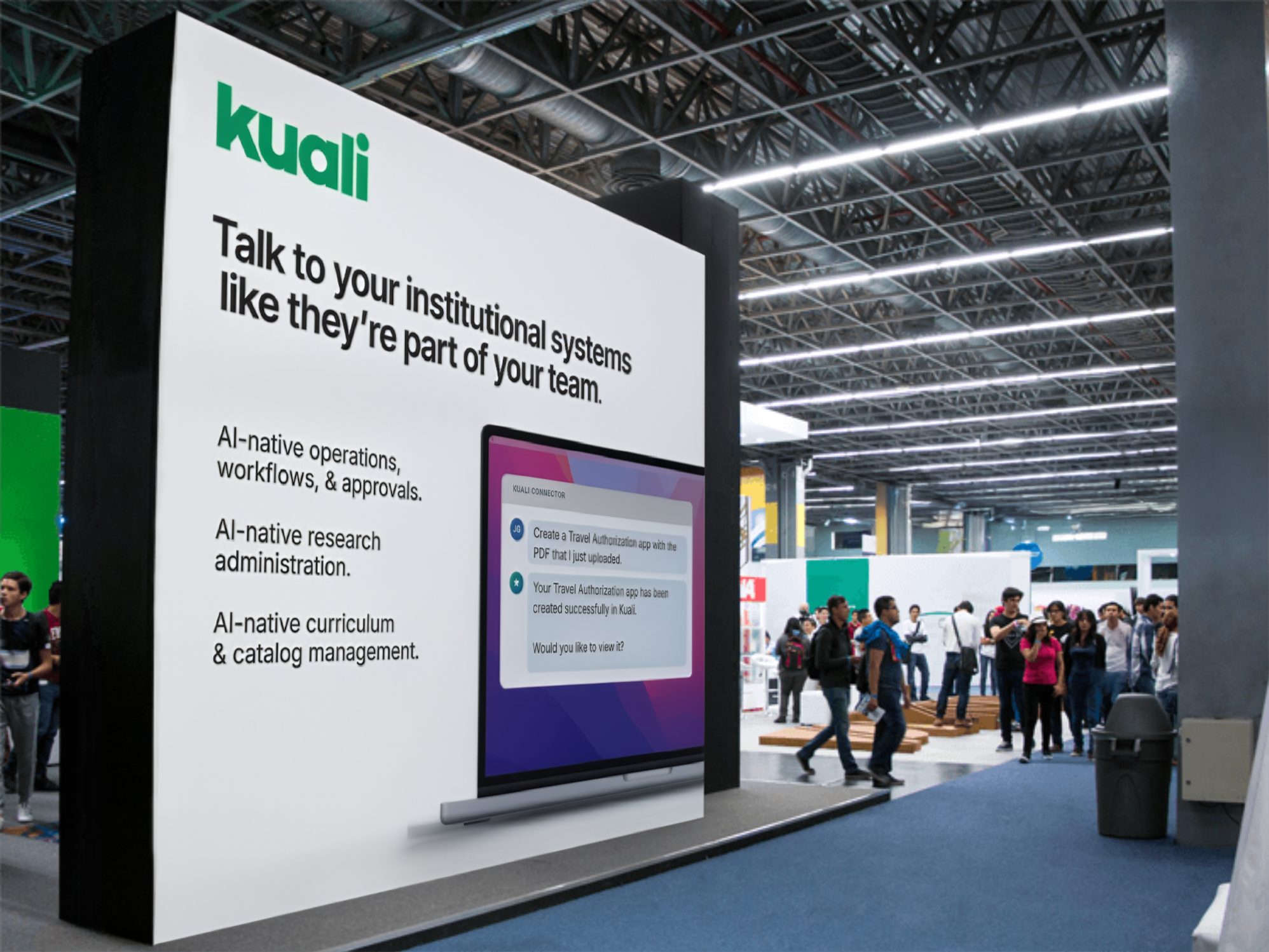 Conference Signage Kuali 2026 AI V2